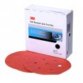 3m Hookit Red Abrasive Disc 01678 8 In 40 Grit No Hole Pack Of 25 For Auto Sanding Primer E-coat