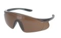 Ansi Z87 1 High Velocity Bronze Lens Safety Glasses Scratch Resistant Anti Fog Polycarbonate Uv Coating Modern Style Medium 
