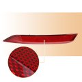 1pcs Rear Left Bumper Reflector Light Cover 6c0945105b For Vw Polo 2014-2017 Red