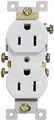 Rw Standard Duplex Receptacle 15amp White 