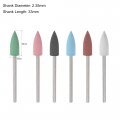 Uxcell Mounted Grinding Bits Grinder Heads Silicone Polishing Wheels For Rotary Tools 6mm Dia Multi-color 6pcs