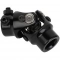 Ocpty Universal Steering U-joints Black 3 4 Round X 1 Dd 35 Degree
