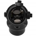 Ocpty Universal Steering U-joints Black 3 4 Round X 1 Dd 35 Degree