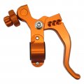 Nghtmre Cnc Short Stunt Clutch Lever 22mm 7 8 Handlebar Universal Motorcycle Dirt Bike For Triumph America 2004-2005 Orange 