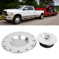 77mm Car Fuel Cell Oil Gas Filler Cover Flush Mount 12 Bolts Universal Auto Accessories Cap For Metal Construction 