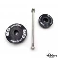 Httmt- Us-bm-r12gs-hlkg- Cnc Rear Wheel Hub Insert Cover Compatible With Bimmer R1200gs Lc 2013-2019 R1200 Gs Adv 14-19
