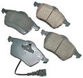 Eur687 Euro Ultr Ceramic Disc Brake Pad Kit Grey 