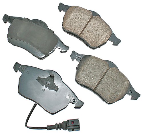 Eur687 Euro Ultr Ceramic Disc Brake Pad Kit Grey