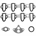 Autobaba Intake Manifold Gasket Set For 4 8 L 5 3 6 0 Chevy Silverado Gmc Sierra Suburban Tahoe Yukon Savana Cadillac Escalade 