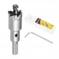 Uxcell 22 5mm Carbide Hole Cutter Tct Saws For 2mm Stainless Steel Sheet Metal