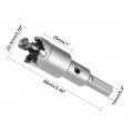 Uxcell 22 5mm Carbide Hole Cutter Tct Saws For 2mm Stainless Steel Sheet Metal