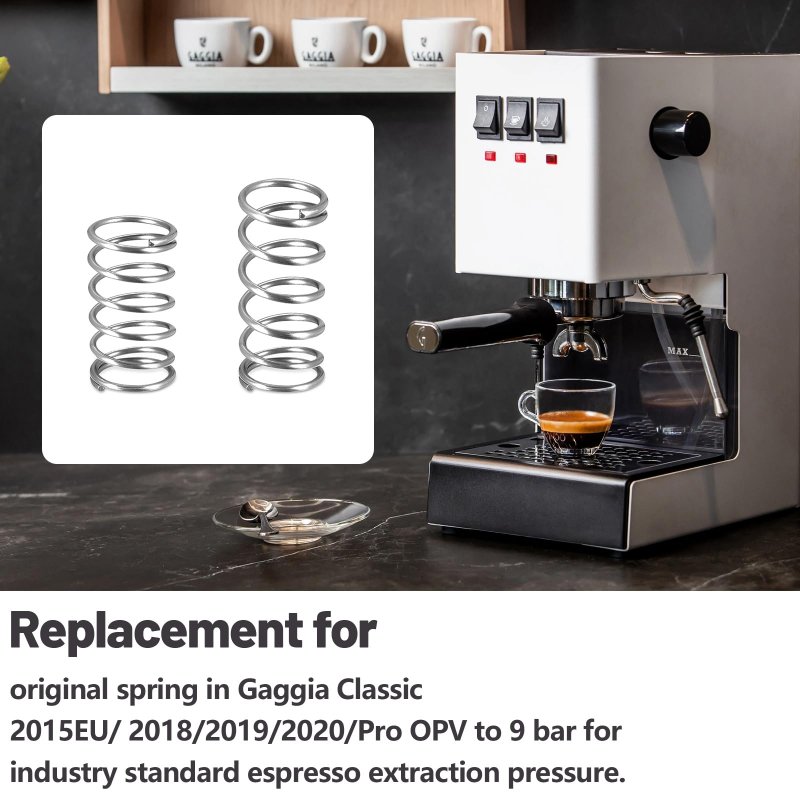 Espresso Machine Spring For Gaggia Classic 9 Bar 6 Opv Coffee Kits Pro Mod Springs Parts Replacement Accessories