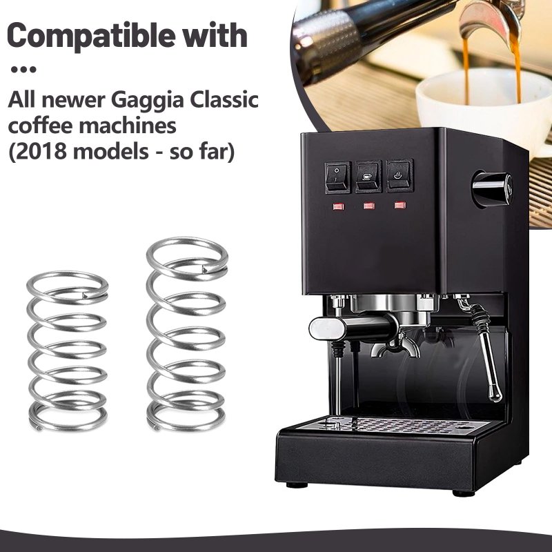 Espresso Machine Spring For Gaggia Classic 9 Bar 6 Opv Coffee Kits Pro Mod Springs Parts Replacement Accessories