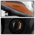 Acanii For 2015-2017 Toyota Camry Se Xse Black Bezel Projector Replacement Headlight Headlamp Passenger Side Only