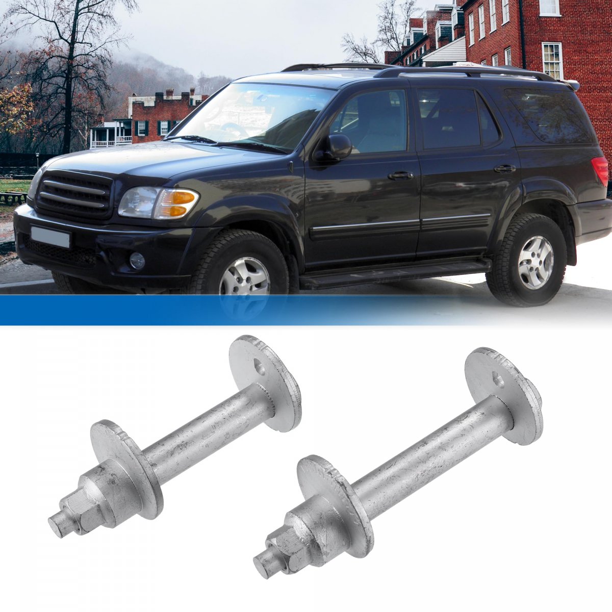 1 Set Front Alignment Camber Toe Adjustment Bolts No 4840934030 4840934020 For Toyota Sequoia 2001-2007 Tundra 2000-2006