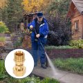 Pressure Washer Adapter M22 15mm Male To 14mm Female Quick Connect Fittings Brass Swivel With Sealant Tape For Power Washers