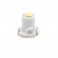 Uxcell 12pcs 12v T4 2 2-3014 Surface Mount Device White Led Car Interior Dashboard Panel Light Bulb