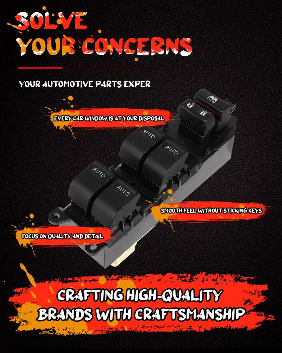 Driver Side Master Window Switch For Toyota Corolla 2014 2019 Im 2017 Rav4 2013 2018 Front Left Control Oe 848200r040