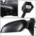 Ni1320153 Oe Style Powered Driver Left Side View Door Mirror Compatible With Frontier Xterra 05-17