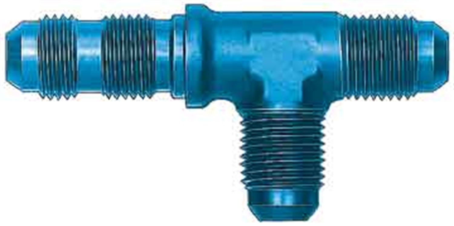 Fcm2809 Steel Bulkhead Run Tee Adapter Alloy Connector For Fuel Systems Size -03