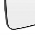 Ocpty Driver Side Mirror Glass Metallic Finish Heating Replacement For 2006 Lincoln Zephyr 2006-2010 Mercury Milan Chrome