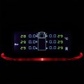 Rv Tire Pressure Monitoring System Trailer Tpms With 6 Sensors 0 To 198psi Color Lcd Display And Usb Charging For Suvs Mpvs