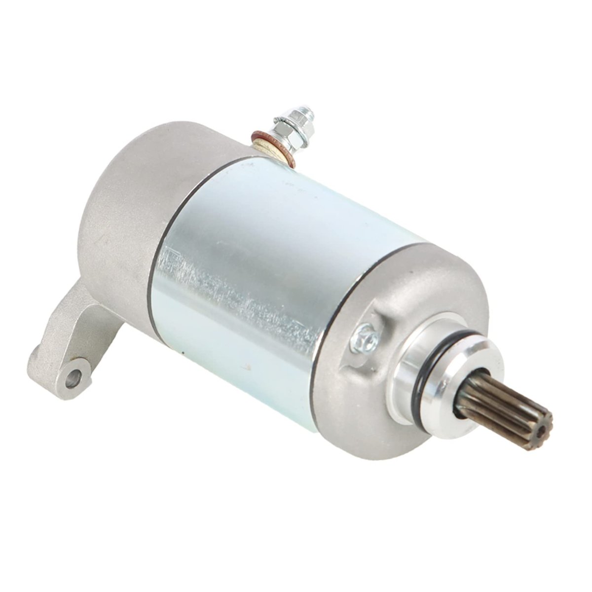 Starter And Relay Solenoid Replacement For Lt-f250 Ozark 2003 To 2014 Silver Qdaf8-022505ant