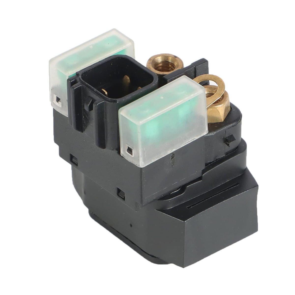 Starter And Relay Solenoid Replacement For Lt-f250 Ozark 2003 To 2014 Silver Qdaf8-022505ant