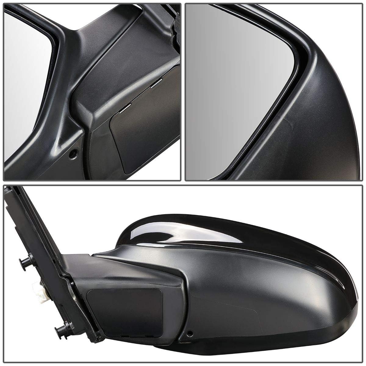 Auto Dynasty Ho1320227 Oe Style Powered Driver Left Side View Door Mirror For Honda Accord 2dr 08-12