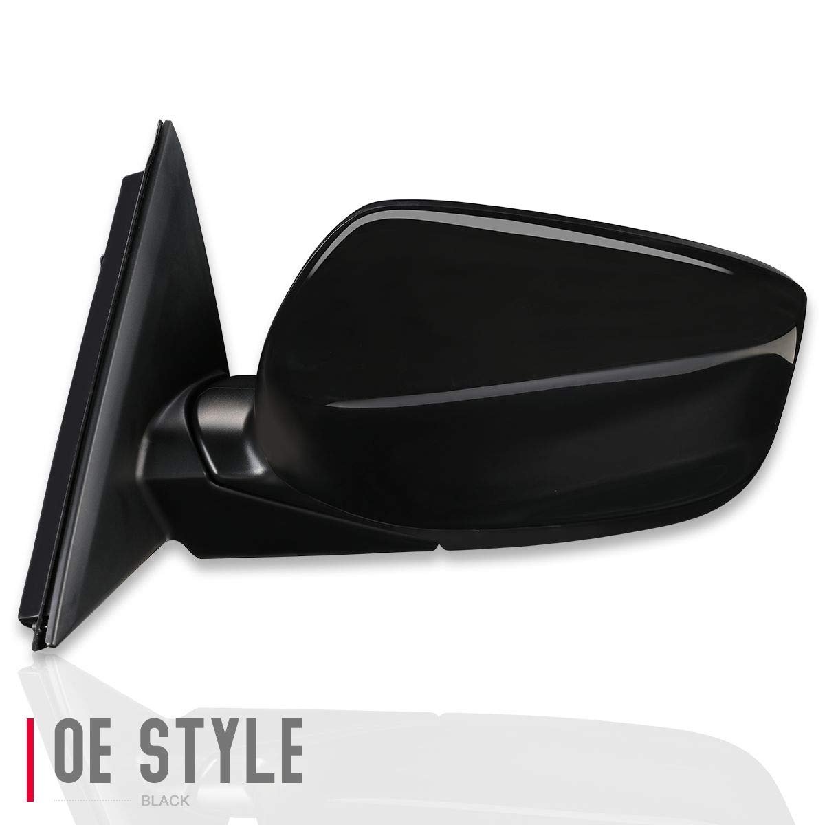 Auto Dynasty Ho1320227 Oe Style Powered Driver Left Side View Door Mirror For Honda Accord 2dr 08-12