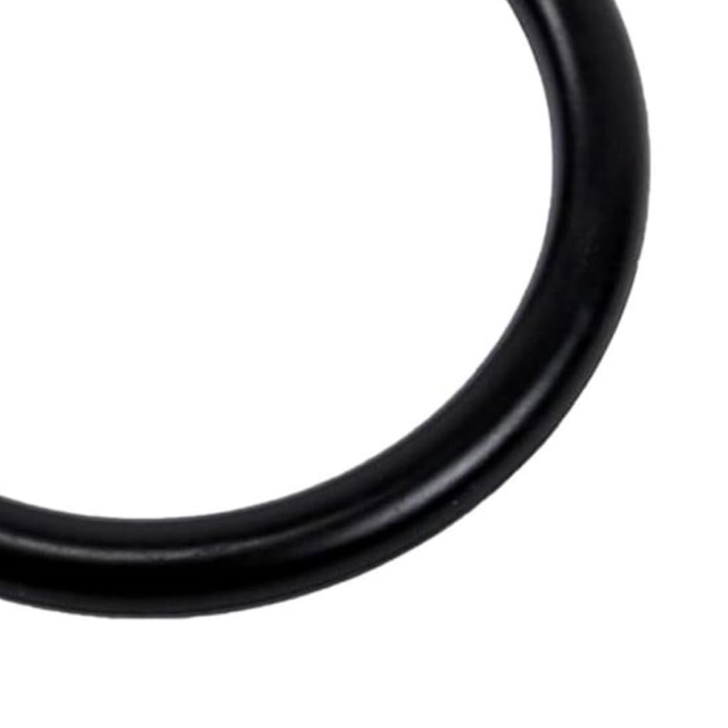 Engine Oil Cooler Outlet Pipe Seal For Chevy Cruze 2011 To 2016 Round Rim 0 94 Inside Diameter 1 17 In Outside Black Plastic