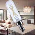 Satco 2 8w T6 Led Light Bulb 5000k Natural 200 Lumens Clear 300 Degree Beam E12 Candelabra Base 92 Cri Dimmable Wet Rated Ip65 