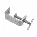 Uxcell Stainless Steel C-clamp 65mm Wide Jaw Opening With T-bar Handle For Woodworking Welding Building
