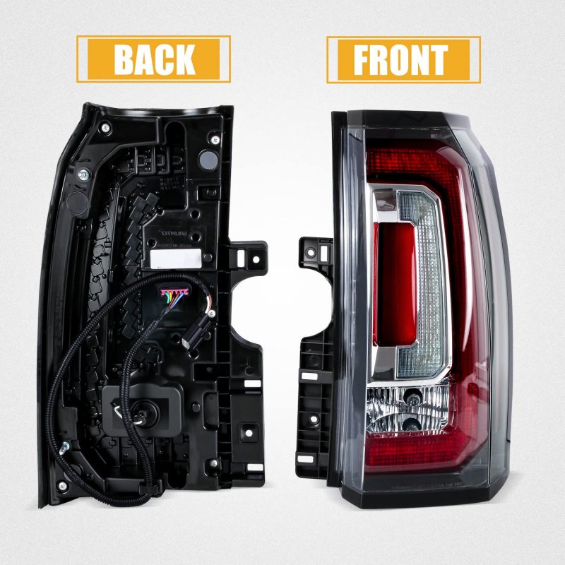 Ransoto Tail Light For 2015 2016 2017 2018 2019 2020 Gmc Yukon Xl Led Taillight Rear Brake Lamp Right Passenger Side