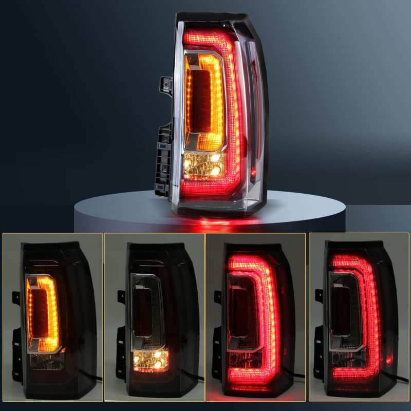 Ransoto Tail Light For 2015 2016 2017 2018 2019 2020 Gmc Yukon Xl Led Taillight Rear Brake Lamp Right Passenger Side