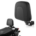 Motorcycle Rear Backrest For Ruckus Zoomer Nps50 2003 2024 Passenger Or Front Rider Lumbar Support Sissy Bar Aluminium And 