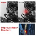 Motorcycle Rear Backrest For Ruckus Zoomer Nps50 2003 2024 Passenger Or Front Rider Lumbar Support Sissy Bar Aluminium And