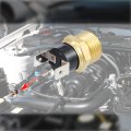 Universal Automotive Radiator Engine Cooling Fan Temperature Thermo Sensor Switch 3 8 Npt 125-140 Degrees On 104 Off