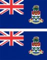 Stickertalk Cayman Islands Flag Vinyl Stickers 1 Sheet Of 2 25 Inches By 375 Each 
