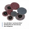 3m Roloc Disc Pad Assembly 05539 2 In Quick Change Durable Backup