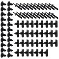 Full Fender Flare Hardware Clip Mounting Kit Fit For 2008 Jeep Wrangler X Sport Utility 2-door Replace 78pcs