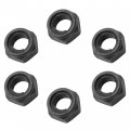 Caltric 6x Front And Rear Wheel Hub Nuts Compatible With Yamaha Vmax 600 Mountain Max Vx600st 1996