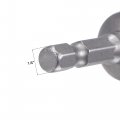 Uxcell Quick-change Nut Driver Bit Set 1 4 Hex Shank 6mm 8mm 10mm 12mm14mm Magnetic Setter Drill Bits 2 5 Length Metric