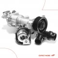 A-premium Engine Water Pump W Pulley O-ring Fits Dohc 4cyl 2 0l Compatible With Mercedes-benz C300 W205 2015 2016 2017 2018
