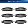 Heyiarbeit 5pcs Rubber Wire Grommet 4-1 3 110mm Mounting Dia Oil Resistant Armature Grommets For Wiring Cable Black