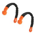 Synthetic Soft Shackle Lightweight Polyethylene 21 Tons Strength Ideal For Offroad Vehicles And Suvs