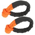 Synthetic Soft Shackle Lightweight Polyethylene 21 Tons Strength Ideal For Offroad Vehicles And Suvs