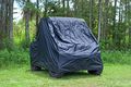 Xyzctem Utv Cover With Heavy Duty Black Oxford Waterproof Material 114 17 59 06 X 74 80 290 150 190cm Included Storage Bag 