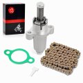 Cam Timing Chain And Tensioner For Suzuki Lt-a500x Lt-f Kingquad Vinson 500 1998-2023 Arctic Cat 500 1998-2007