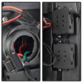 Acanii For 2007-2013 Chevy Silverado 1500 2500 3500hd Black Led Tail Lights Brake Lamps Replacement Pair Left Right